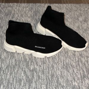 Balenciaga Womens speed knit high top sneakers